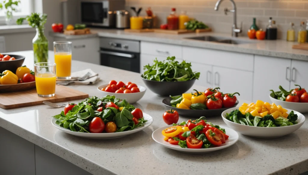 Idées repas rapides et sains